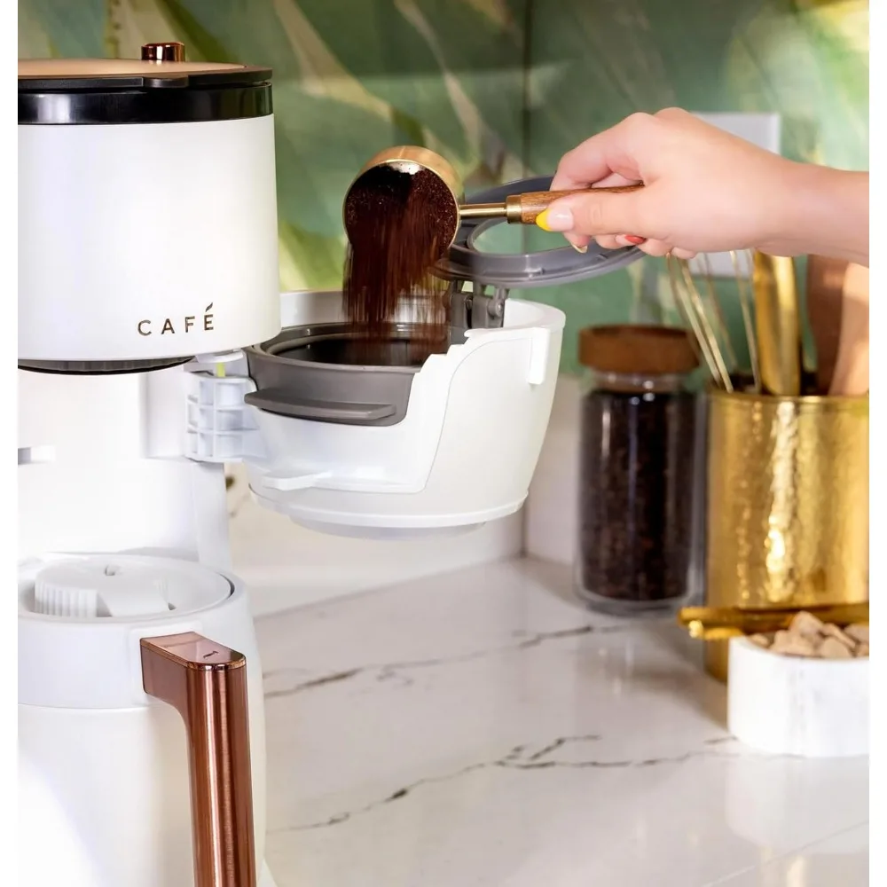 Specialty Grind and Brew Coffee Maker, Single-Serve Option, 10-Cup Thermal Carafe, WiFi Enabled Technology, Smart Home Kitchen 2