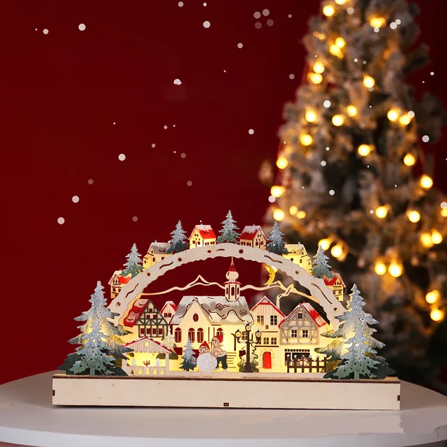 Light Christmas Village House: A Festive Addition to Your Holiday Decor