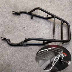 Motorcycle Rear Luggage Rack Carrier Shelf Fit For KAWASAKI W400 W650 W800 W 400 650 800 Black / Chrome Silver
