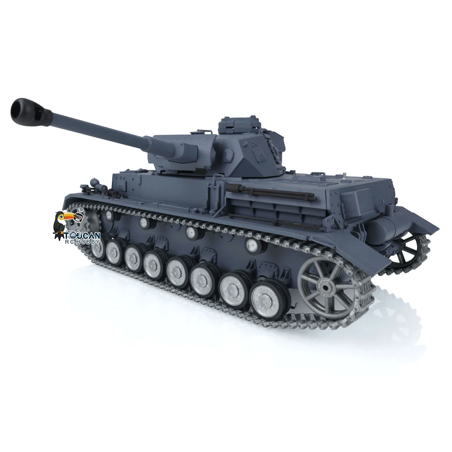 헝롱 1/16 무선 조종 탱크 7.0 커스텀 팬저 IV F2 3859 3858 메탈 트랙 휠 투칸 리모컨 장난감 TH17401