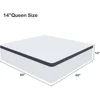 Double Mattress, 14" Boxed Queen Mattress, Gel Memory Foam and Built-in Spring Hybrid Mattress with Individual Pocket Springs 5