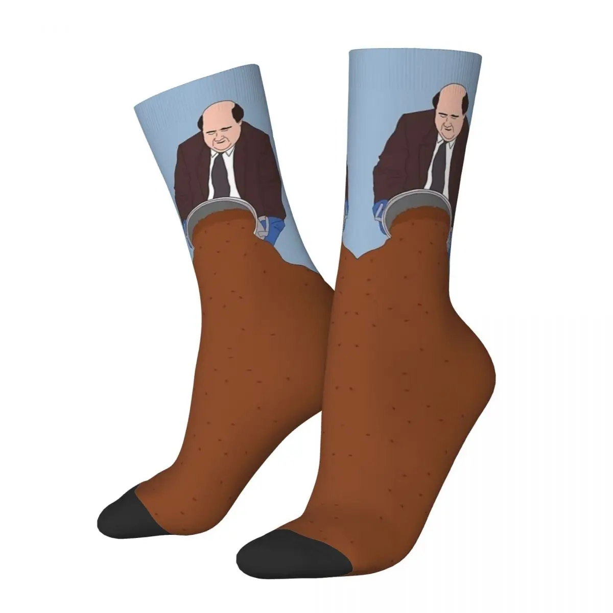 

Kevin's Famous Chili Socks Men Women Polyester Funny Happy The Office TV Show Socks Harajuku Spring Summer Autumn Winter Socks