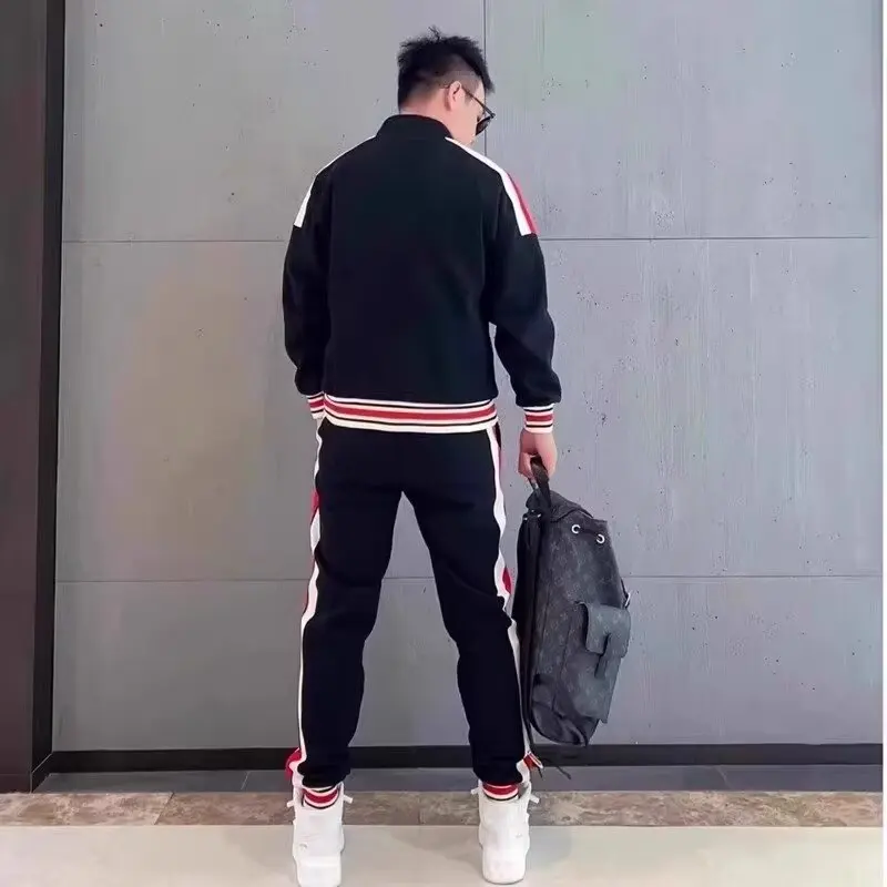 البلوز رجل ملابس الخريف الشتاء سترة Sweatpants Swe...