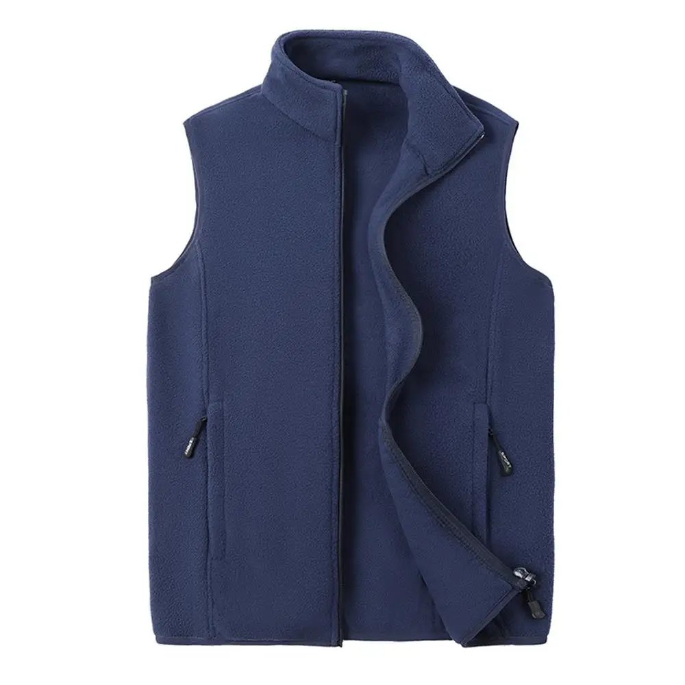 Autumn Fashion Plus Size Male Warm Waistcoat Fleece Vest Men's Lamb Cashmere Warm Sleeveless Coat Men Brand Clothing Winter Vest fashionable vests sleeveless vests sleeveless vest