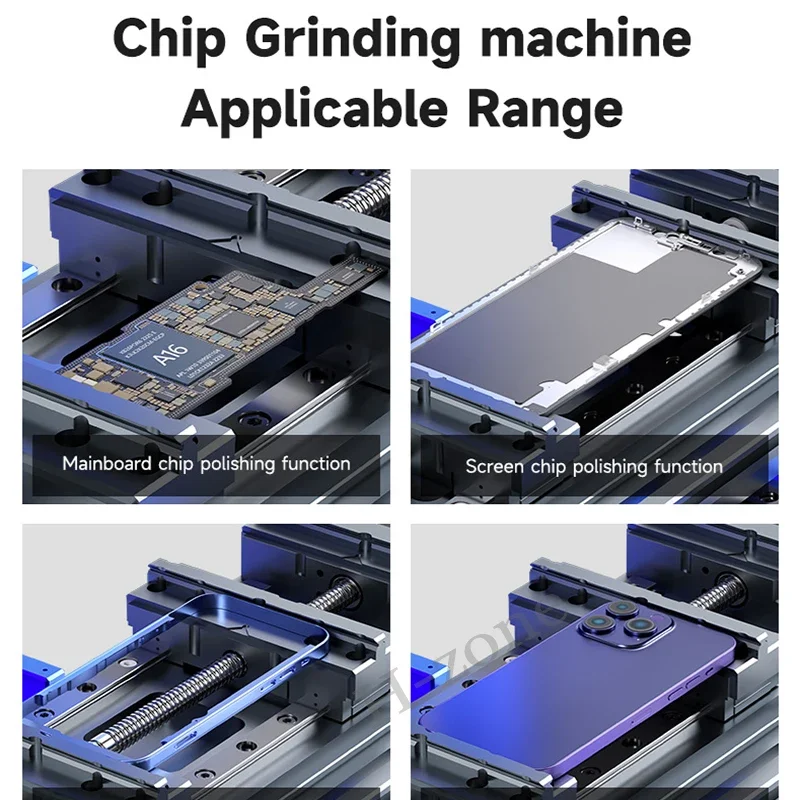 MECÂNICO-3-Axis Linkage Precision Chip Grinder Ferramentas para Smartphone Motherboard, CNC CPU Chip Moagem e Polimento, 3D-CM20S