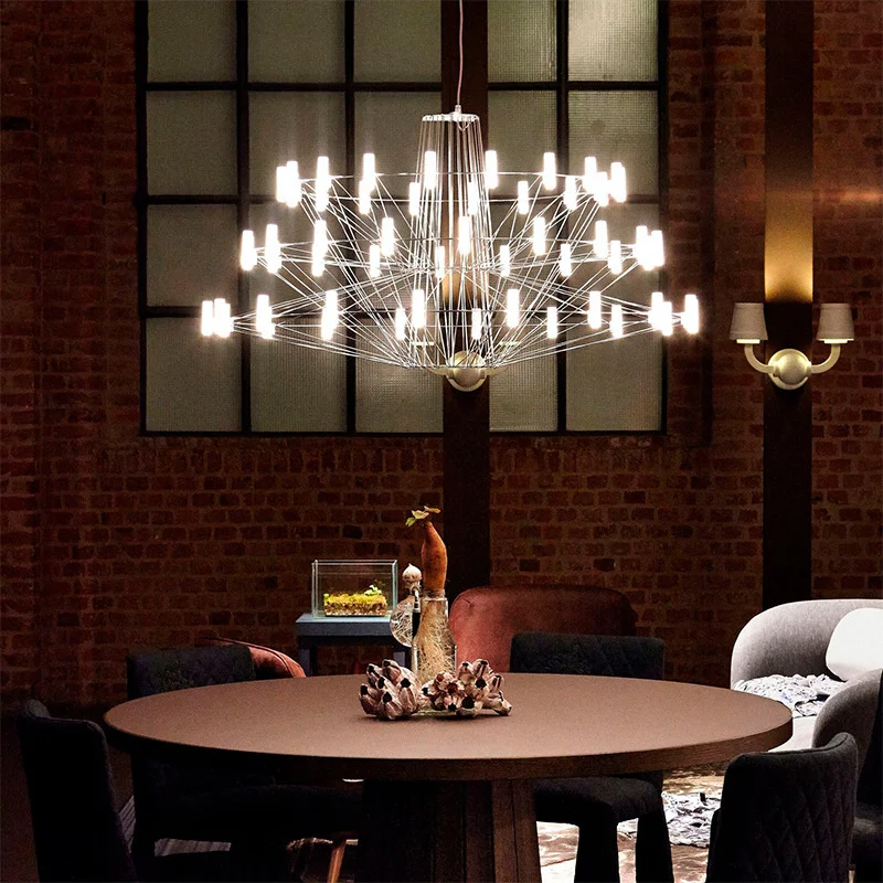 

nordic led crystal iron vintage lamp chandeliers ceiling light ceiling kitchen island dining room luxury designer