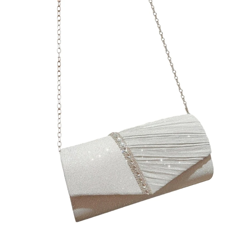 

Сумка через плечо Женские вечерние сумки Банкетная блестящая сумка-конверт Сумка со стразами 517D