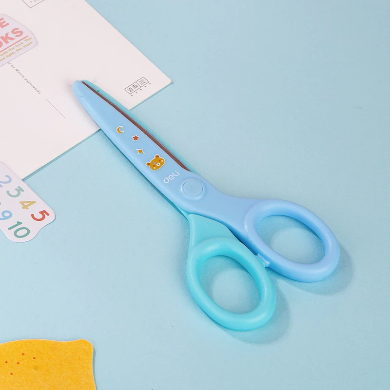 4 Style/Set Minimalistic Lace Scissors Wavy Pattern Small Round Head  Children Special Student Art Tool Stationery Scissor