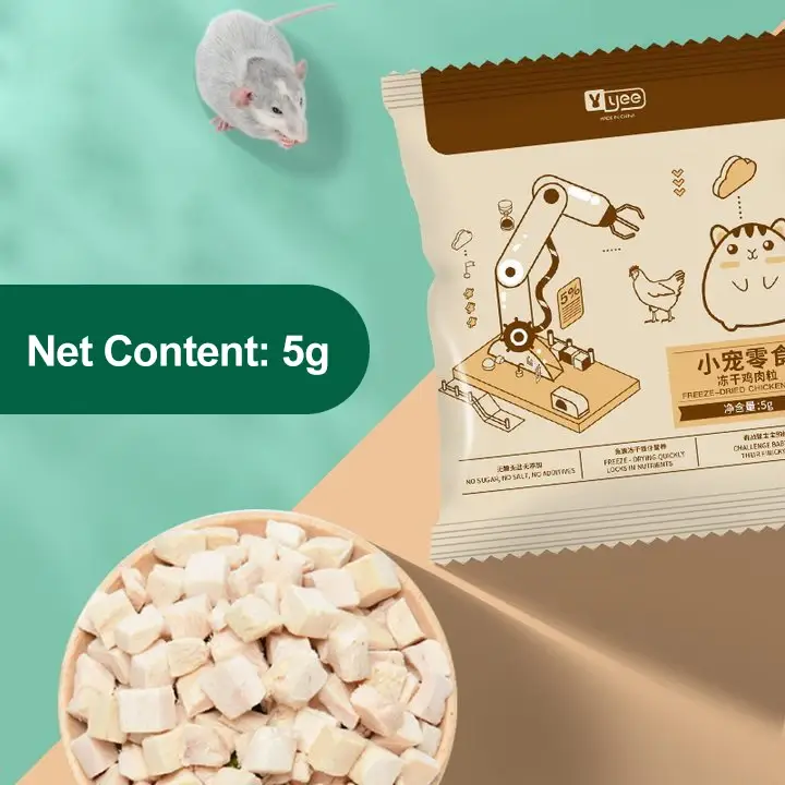Freeze-dried Chicken Pet Treats Hamster Snack Freeze-dried Chicken Snack Cat Nutritious Freeze-dried Pet Food - Image 5