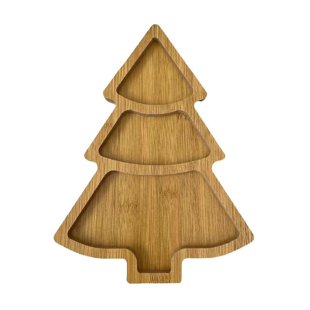 Christmas Tree Wooden Tray 2