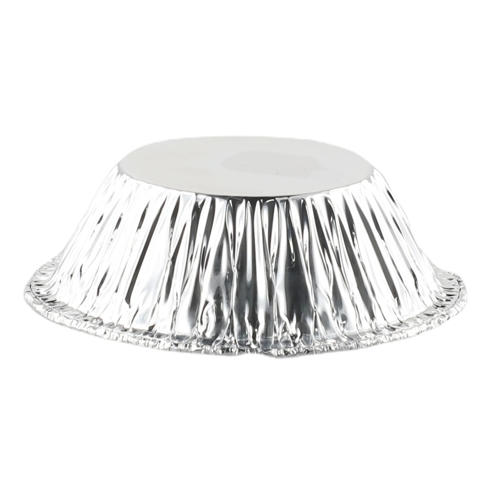 

Bakeware Egg Tart Mold DIY Disposable Pan Pie Plate Pot Pudding Silver 100Pcs Tin Tool Aluminum foil Bake Home