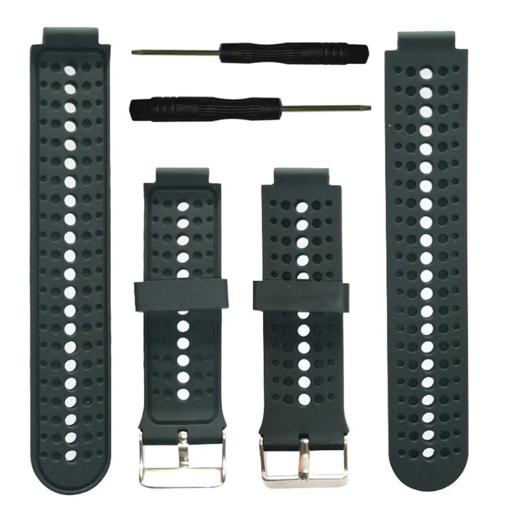 Silicone Solid Color Watch Band Wrist Strap Replacement