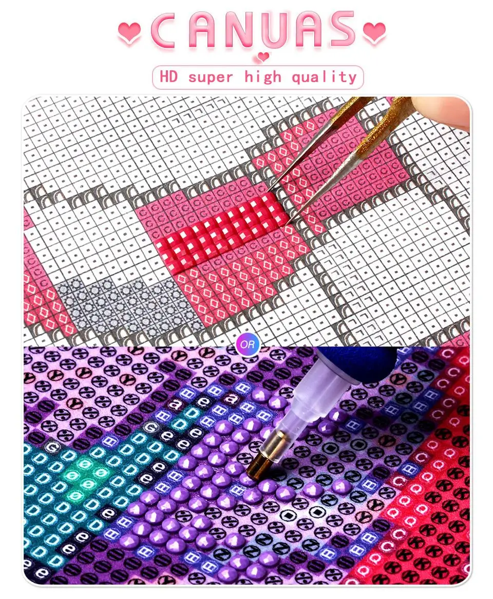 5D Diamond Painting Character Retro Embroidery Cross Stitch Kit Diamond Inlaid Mosaic Rhinestone Art Picture AB Home Decoration