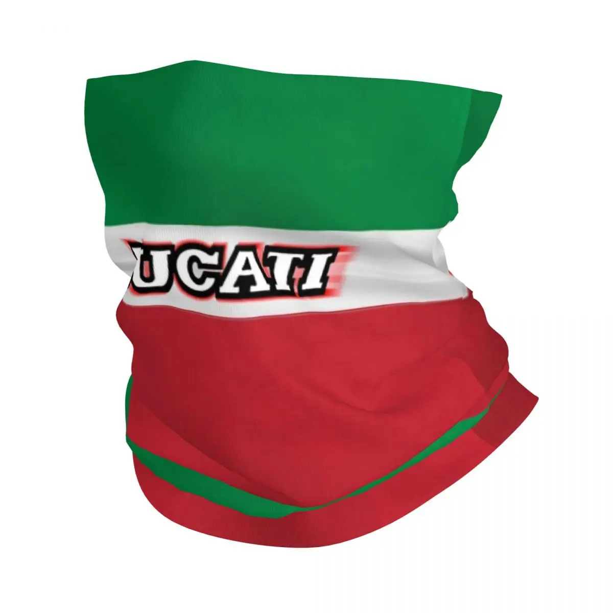 

Italian Flag Ducatis Motorcycle Bandana Neck Gaiter Printed Balaclavas Mask Scarf Headband Outdoor Sports Unisex Adult Windproof