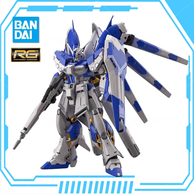 

BANDAI Anime RG 1/144 RX-93-V2 HI-V GUNDAM New Mobile Report Gundam Assembly Plastic Model Kit Action Toys Figures Gift