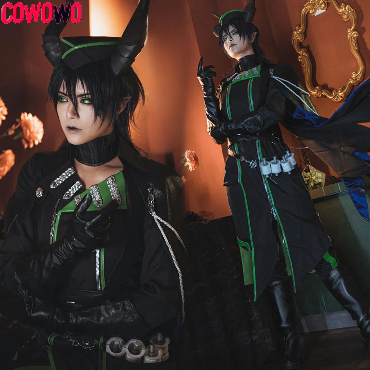 Cowowo Game Twisted-Wonderland Diasomnia Malleus Draconia Uniform Cosplay Costume Cos Game Anime Party Uniform Hallowen Play