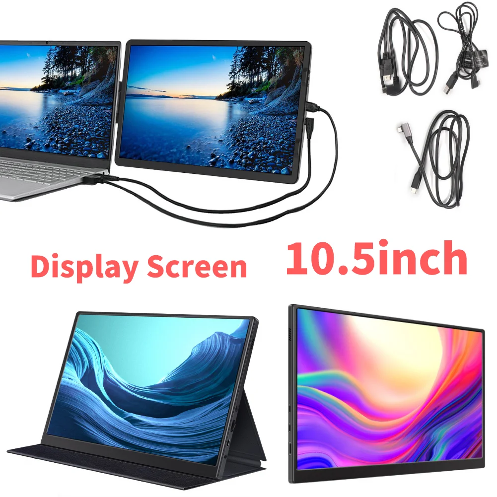 Laptop Extended Display Screen LCD Laptop Screen Extender Portable Monitor Extend Screen Display