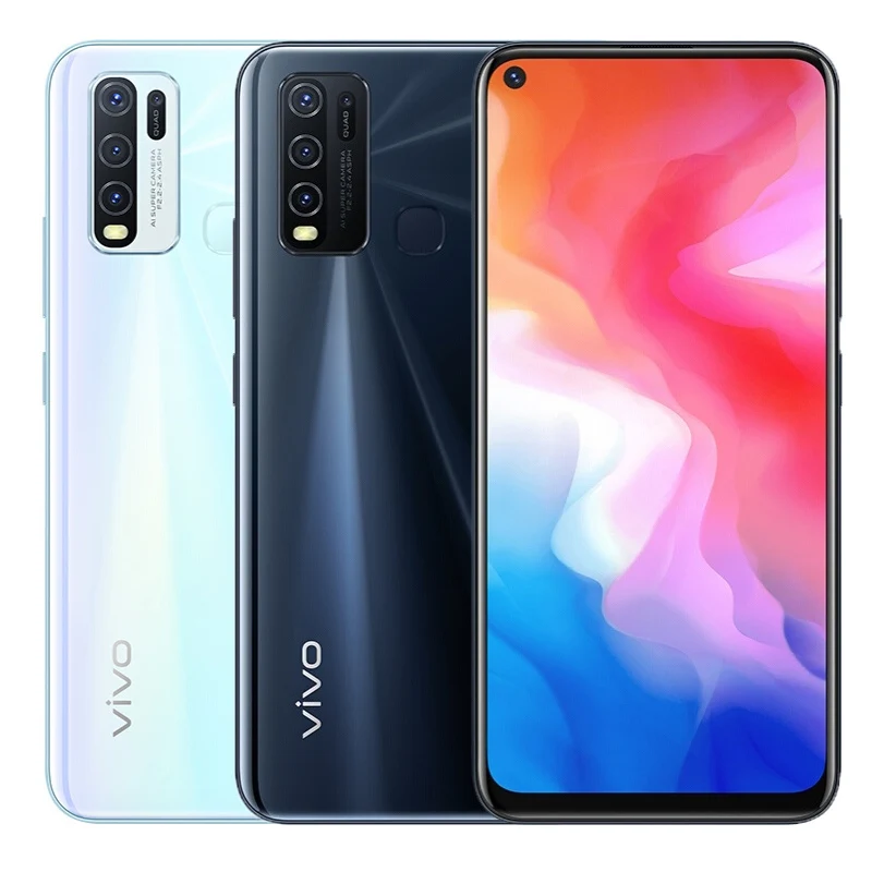 VIVO Y50 Global firmware mobile phone Snapdragon 665 Octa Core 6.53" 5000mAh 8GB 128GB 16.0MP Cameras Used Phone 2