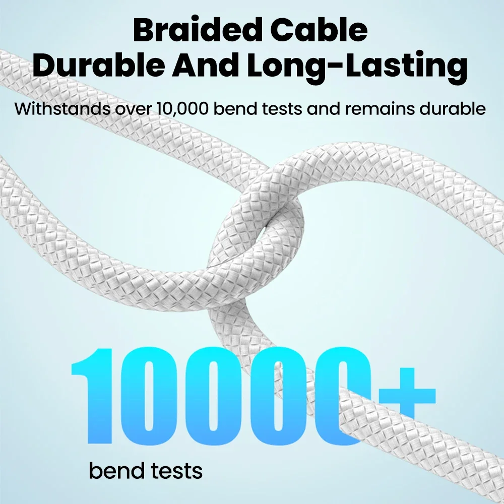 0.2M 타입 C 고속 데이터 케이블 숏코드 USB C to iOS 고속 충전 (아이폰, 삼성, 보조배터리, 휴대용 충전)