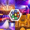 DayFlicker 7x50W Retro Light RGBW COB LEDs Lighting High Brightness Uplight DMX512 Sound Activated for Church Concert Wedding 5