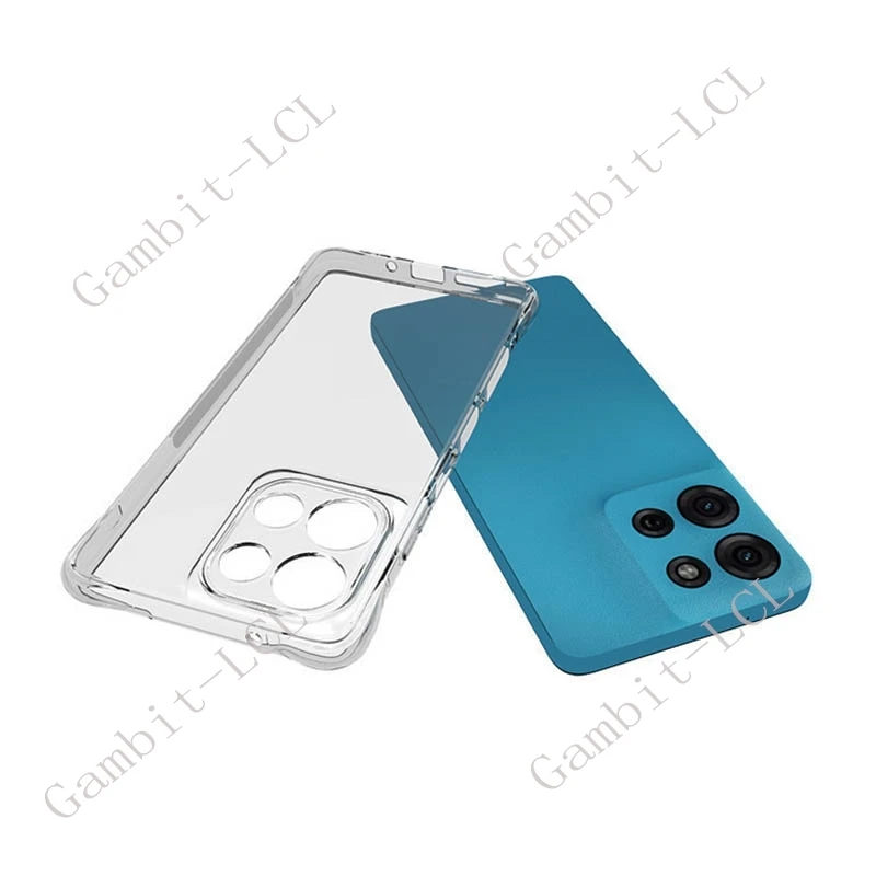 Durable Shockproof Anti-Fall TPU Back Case - Enhanced Protection Cover