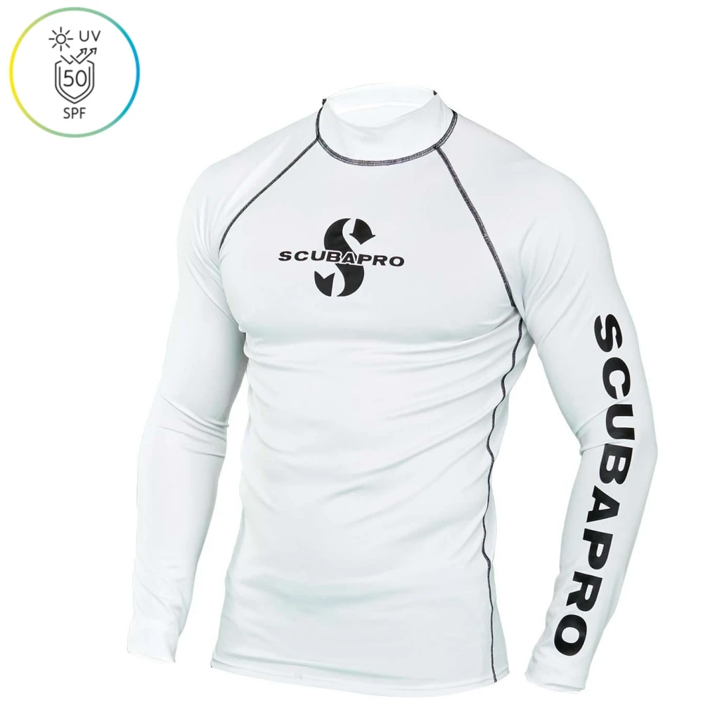 남성용 래쉬가드 수영복, 서핑복, UPF 50 수상 스포츠, 긴팔 티셔츠 수영복