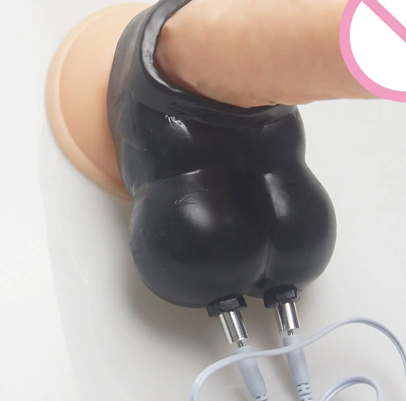 Electro Shock Penis Cock Ring,Electric Shock Cockring,Electrosex Electroshock,Estim E stim,BDSM Sex Toys,Electrostimulator