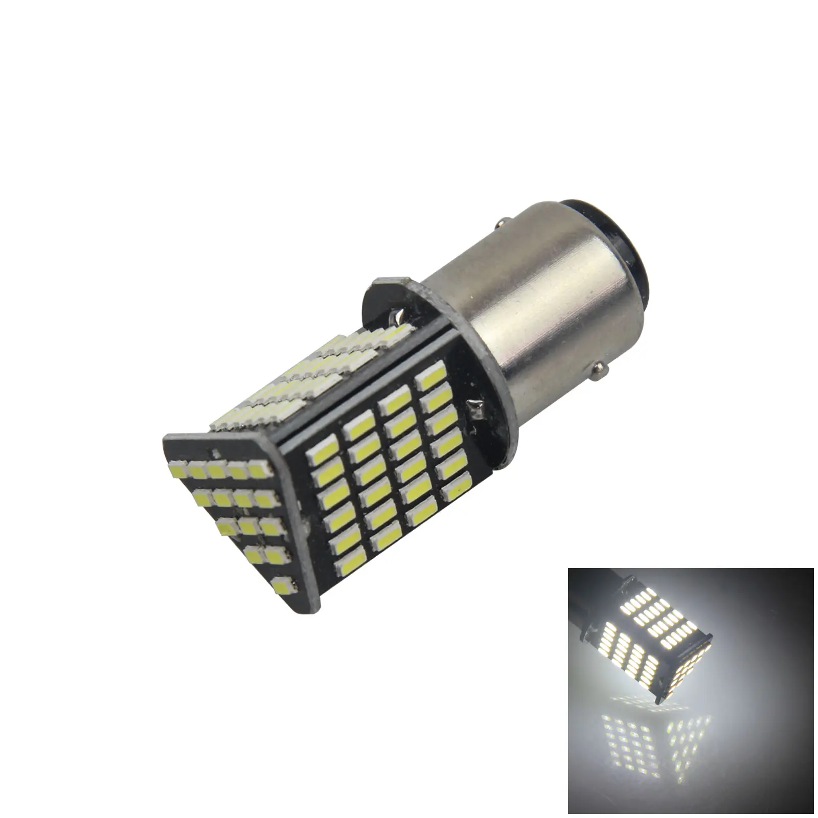 

1X Белый Автомобильный стоп-сигнал 1157 светильник воротный сигнал, 87 3014 SMD СВЕТОДИОДНЫЙ 1158 1493 Z2981