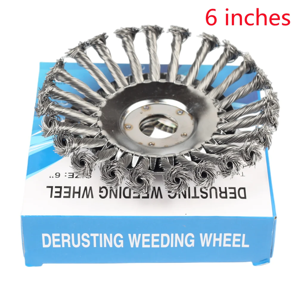 Description Picture 4 of item150mm/190mm Garden Steel Wire Trimmer Head and Gearbox Fixing Kit Grass Brush Cutter Dust Removal Weeding Plate for Lawnmower