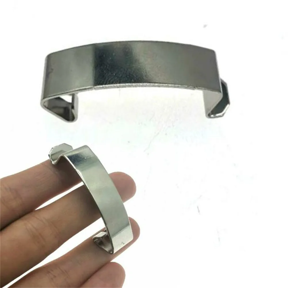 1pcs Car Air Filter Housing Electrical Safety Box Fixed Spring Clip Clamp Universal Metal Auto