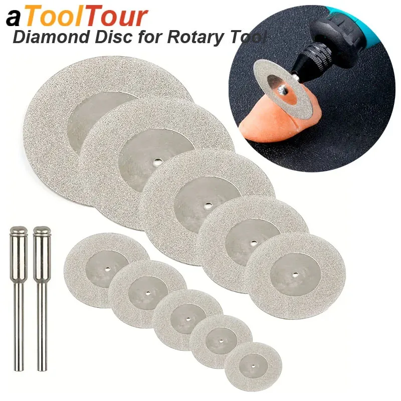 Diamond Blade Cut Off Disc Wheel Circular Saw Rotary Tool Disk Mini