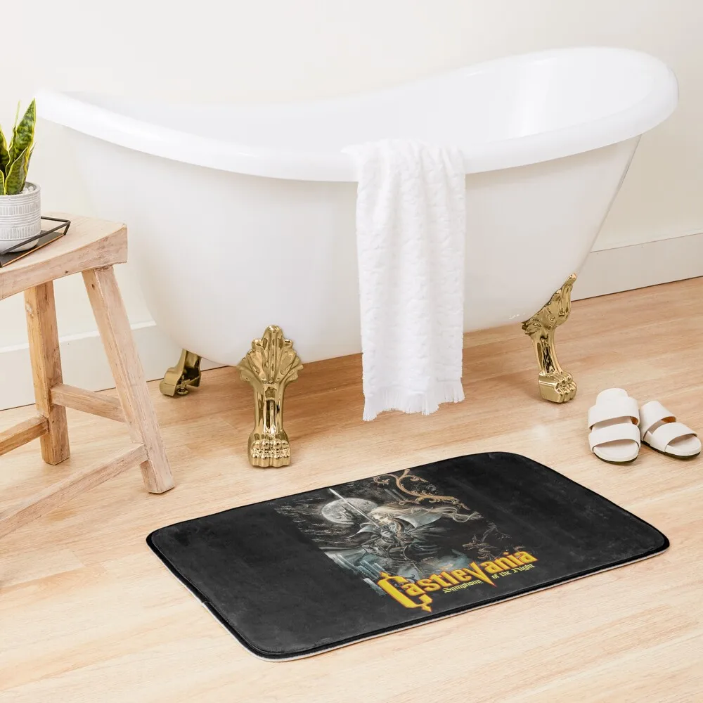 

Symphony Of The Night Coverart Bath Mat Rugs Baths Hallways For Hallway On The Floor Carpet Anti Slip Mat