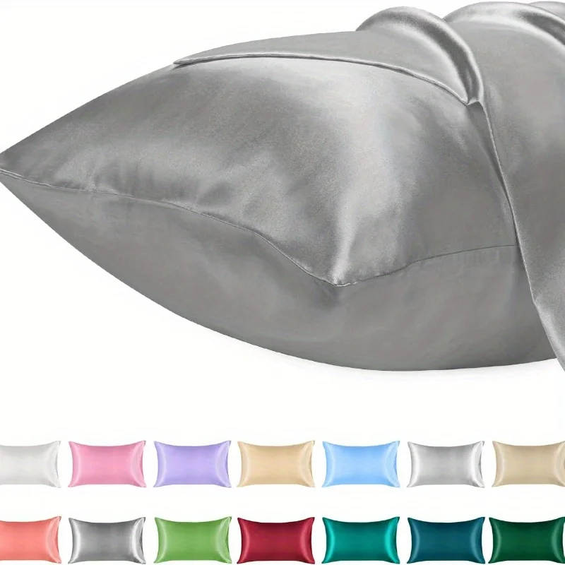 Luxurious Satin Pillowcase for Hair and Skin - Silky Soft Pillow Cover, Perfect Gift