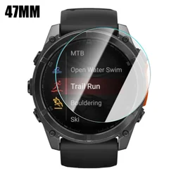 Premium Tempered Glass Screen Protectors for Smartwatch - HD Cover Hardness Protective Films (For Tactix8 47mm)