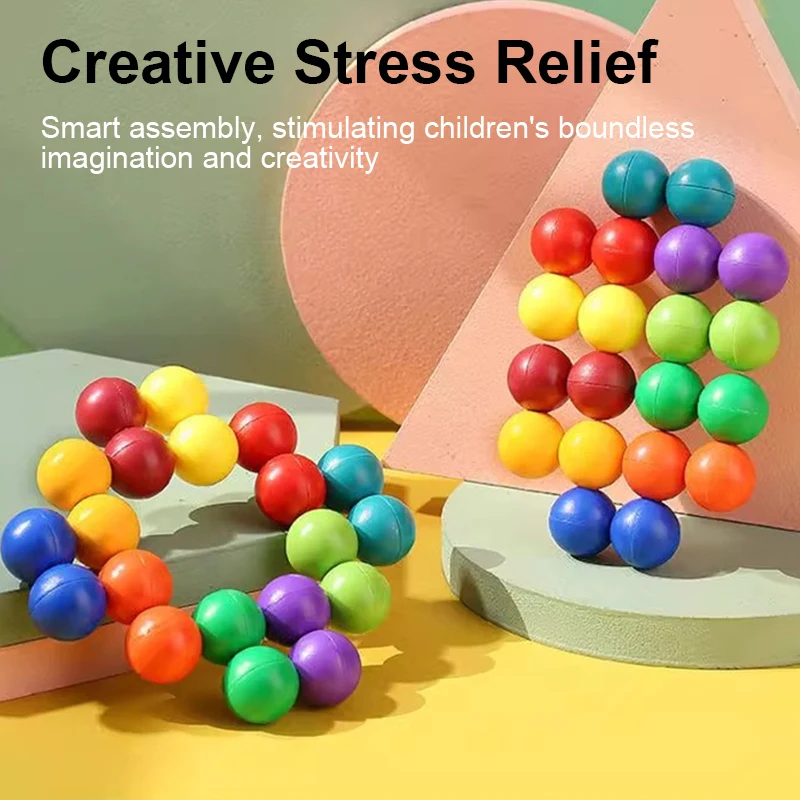 3D Magic Cube Ball – Infinite Puzzle Stress Relief Fidget Toy 5