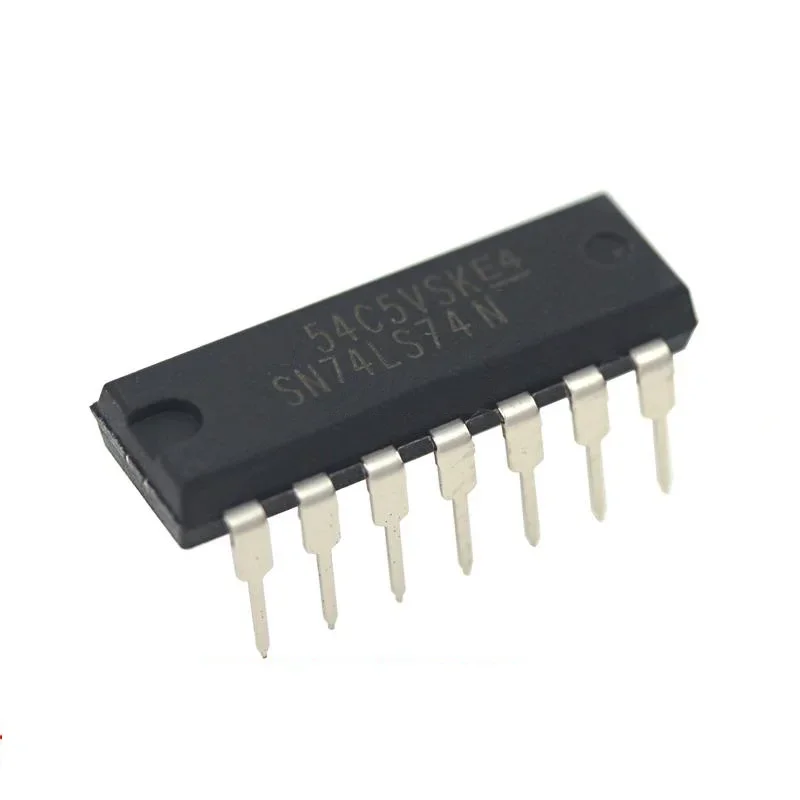 

10 шт., HD74LS74AP DIP14 HD74LS74 DIP SN74LS74AN DIP-14 74LS74 SN74LS74N HD74LS74P, новинка