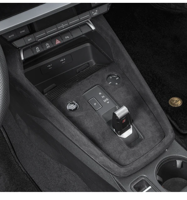 Ruiya Compatible avec Audi A3 8Y 2021 2022 2023 Housse d'accoudoir central,  Couvercle de boîte d'accoudoir A3 8Y Accessoire Étui de Protection Console