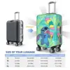 Custom Stitch Luggage Cover Protector Fashion Travel Suitcase Protective Cover for 18-32 Inch 6