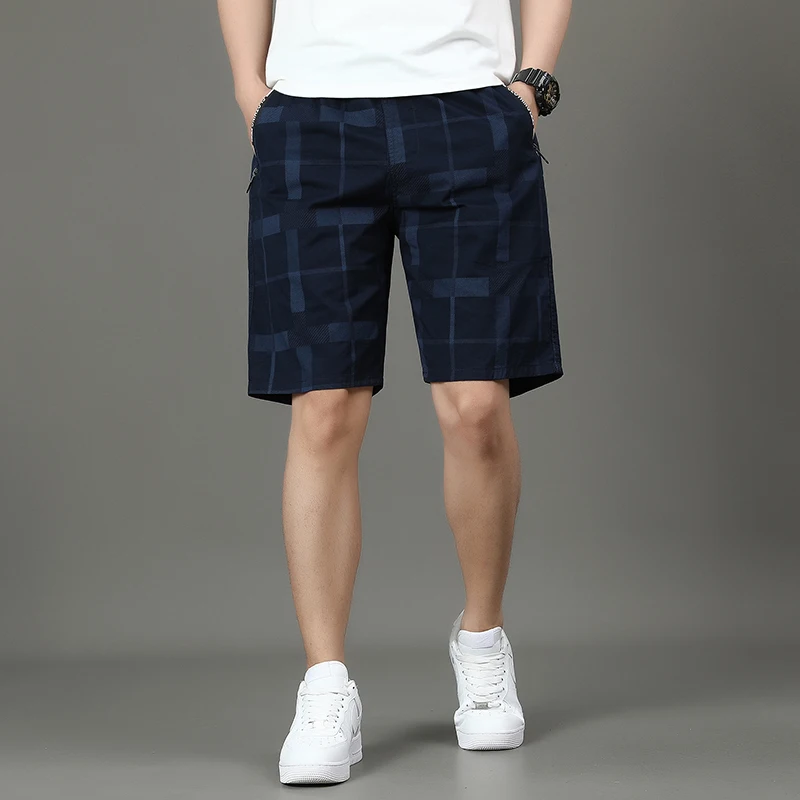 Summer Cargo Shorts Men Buttons Loose Casual Multi-Pocket Shorts Streetwear Hip Hop Military Tactical Shorts