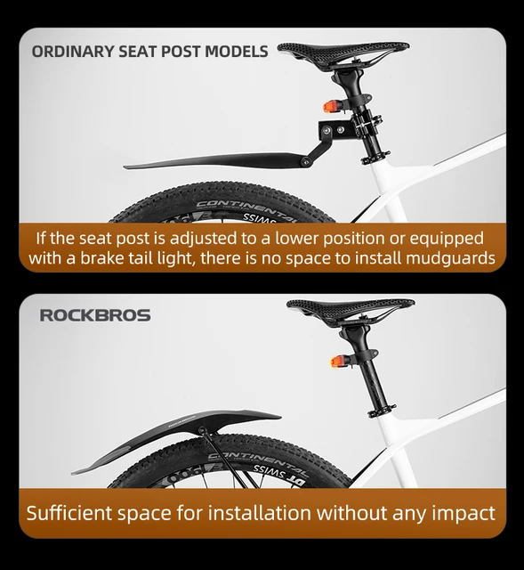 Basso Fender Jazz 29 NICEJW Parafango Bici, Pezzi Mountain Bike