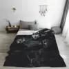 Simon Ghost Riley Blankets Flannel Lightweight Sofa Throw Blankets For Couch Bedding Outdoor Throws Bedspread Quilt 4