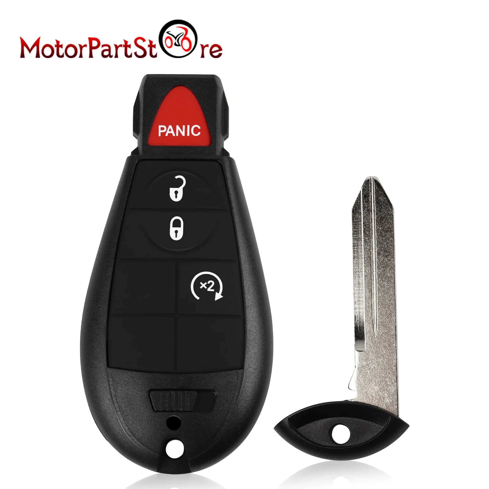2 Replacement for Dodge 2008-2014 Challenger/Grand Caravan Remote Car Key Fob 3b 