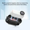 PULUZ Camera Cap Clip Mount For Insta360 GO3 Sport Camera Easy Clip Hat Clip Quick Release Clamp Magnetic Frame Fixed Holder 5