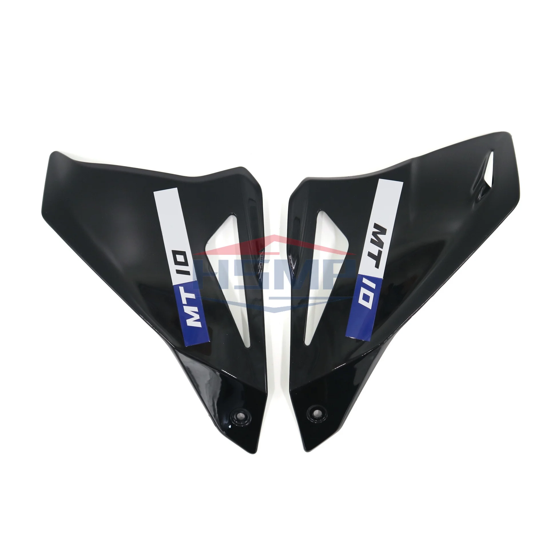 Yamaha MT-10-FZ-10 motorcycle front fuel tank lower side cover panel fairing accessories ABS plastic