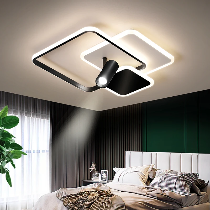 

Minimalist art Modern Led Ceiling Lights For Living room Bed room led plafond home lighting Square led Ceiling Lamp room light