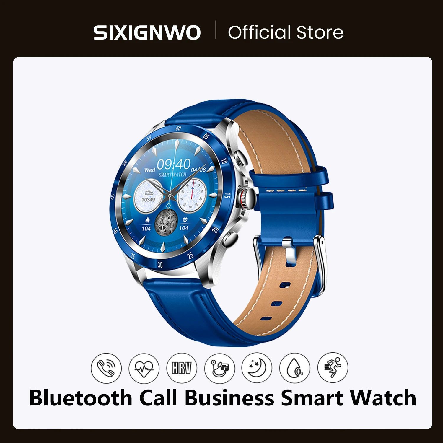 

Умные часы с шагомером и Bluetooth, совместимые с Android и iOS