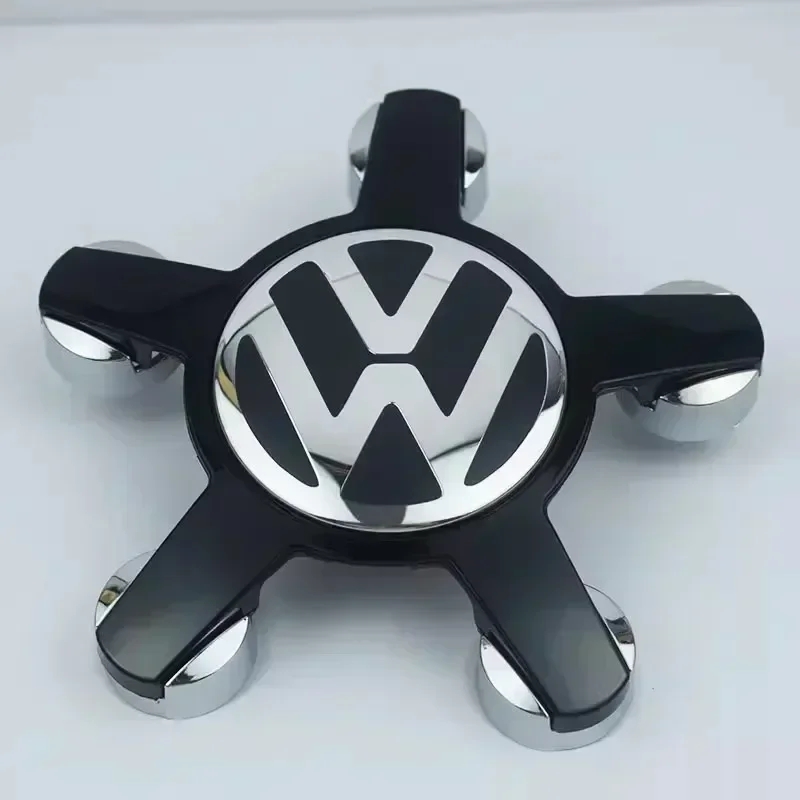폭스바겐 VW용 자동차 스티커 4개 135mm 4F0601165N 8R0601165 휠 센터 캡 자동차 허브 캡 5개 클로 로고 포함 VW 폭스바겐용