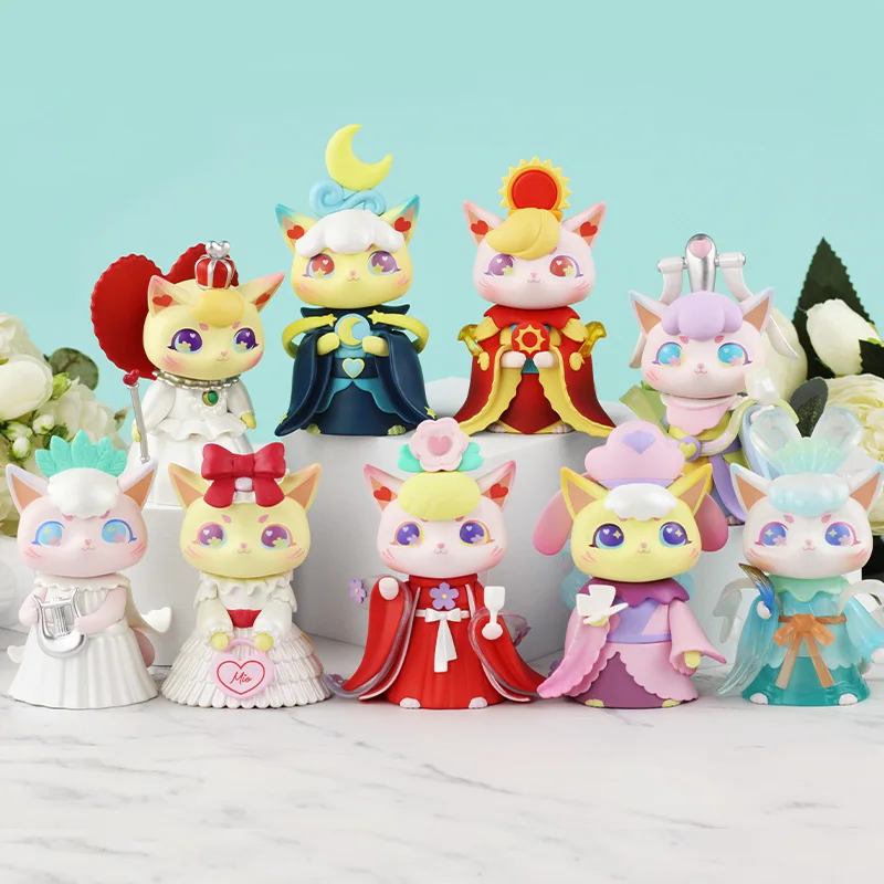 

Игрушки MIO Cat серии 3 глухая коробка в стиле аниме, мешочек с сюрпризом, какая-то копия