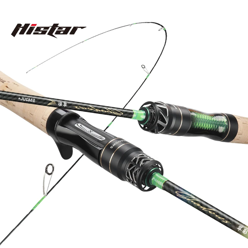 

Histar Verdant FUJI BFS Bait Finesse System 1.53-1.86m Fast Action Long Casting 2-5 Sections High Carbon Fishing Rod