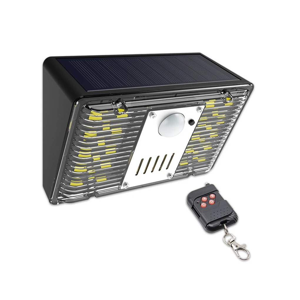 

Садовый Солнечный светильник для забора, настенный светильник с дистанционным управлением